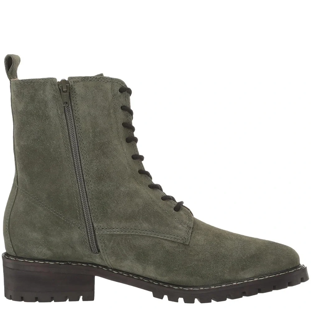 Lucky Brand Women's Olive Green Boots. - Picture 4 of 12